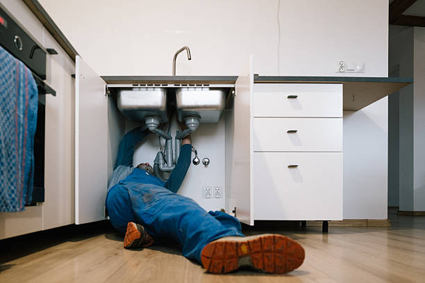 Professional Plumbing technician working in Kerrville, TX